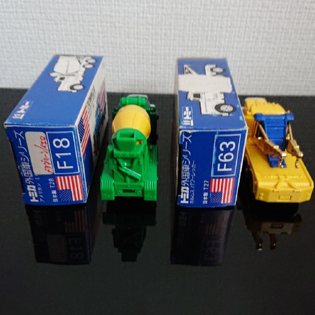 トミカ 外国車シリーズ アメリカンミキサー車&ホルムスパワー トミカ 外国車シリーズ アメリカンミキサー車&ホルムスパワー