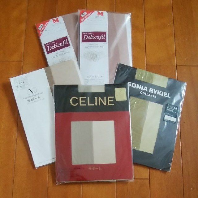 celine(セリーヌ)のセリーヌ、ソニアリキエル、ストッキングまとめ売り レディースのレッグウェア(タイツ/ストッキング)の商品写真