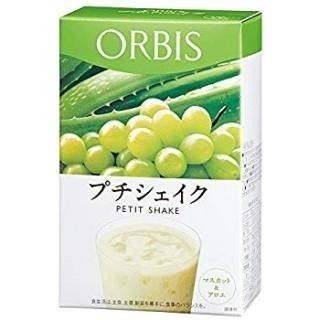 オルビス(ORBIS)の新品　ORBIS　オルビス　プチシェイク　マスカット＆アロエ味7袋　送料込み(ダイエット食品)