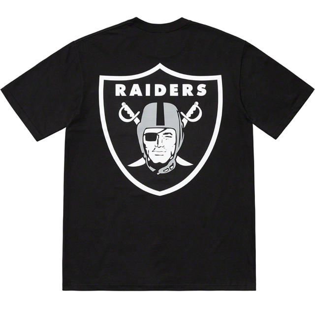 Supreme(シュプリーム)のSupreme®/NFL/Raiders/’47 Pocket Tee 黒 メンズのトップス(Tシャツ/カットソー(七分/長袖))の商品写真