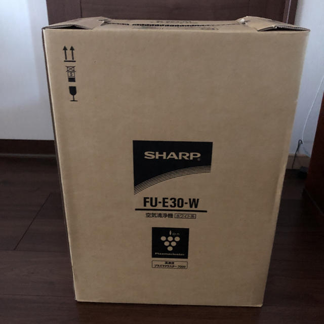 SHARP 空気清浄機 FU-Ｅ30-W プラズマクラスター