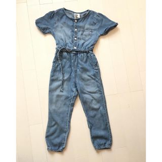 エイチアンドエム(H&M)のデニム サロペット EUR 104(ワンピース)