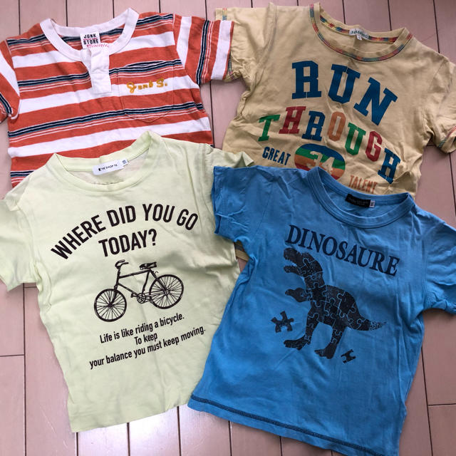 BeBe(ベベ)の110㎝Ｔシャツセット キッズ/ベビー/マタニティのキッズ服男の子用(90cm~)(Tシャツ/カットソー)の商品写真