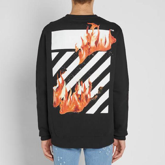 OFF-WHITE(オフホワイト)のオフホワイト フレイム メンズのトップス(スウェット)の商品写真