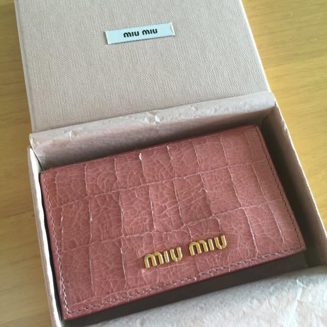 美品！♡ miumiu  名刺入れ　カードケース　♡