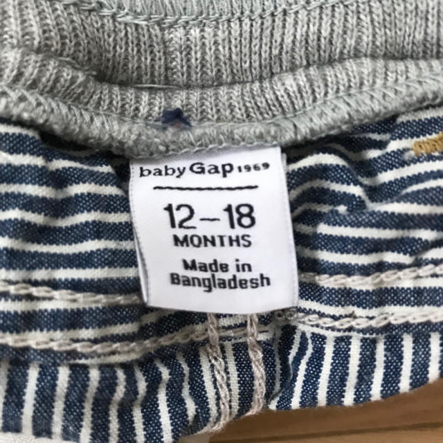 babyGAP(ベビーギャップ)のbabygap ハーフパンツ(送料無料) キッズ/ベビー/マタニティのベビー服(~85cm)(パンツ)の商品写真