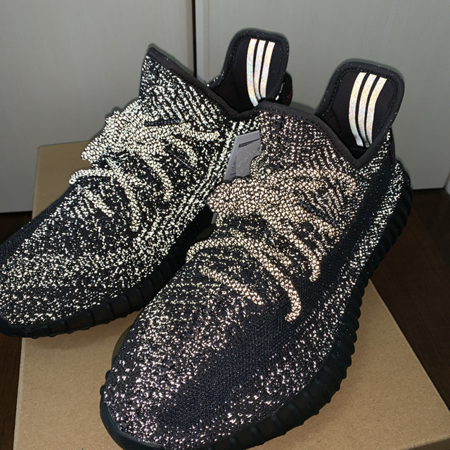 YEEZY BOOST 350 V2 REFLECTIVE black靴/シューズ