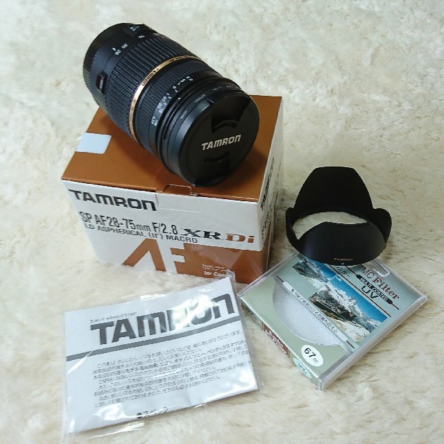 TAMRON　28-75mm F/2.8 保護フィルター付き