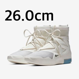 ナイキ(NIKE)のNIKE AIR FEAR OF GOD 1 SAIL (スニーカー)