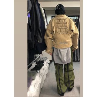 ヘルムートラング(HELMUT LANG)のbondage military  trousers 90s(スラックス)