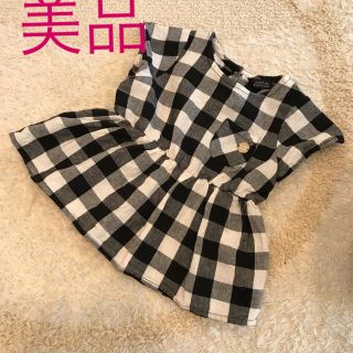 フタフタ(futafuta)の美品꙳★*゜ペブラムチュニック100cm(Tシャツ/カットソー)