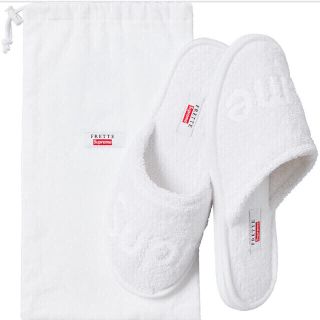 シュプリーム(Supreme)のSupreme®/Frette® Slippers US8-10 白(スリッパ/ルームシューズ)