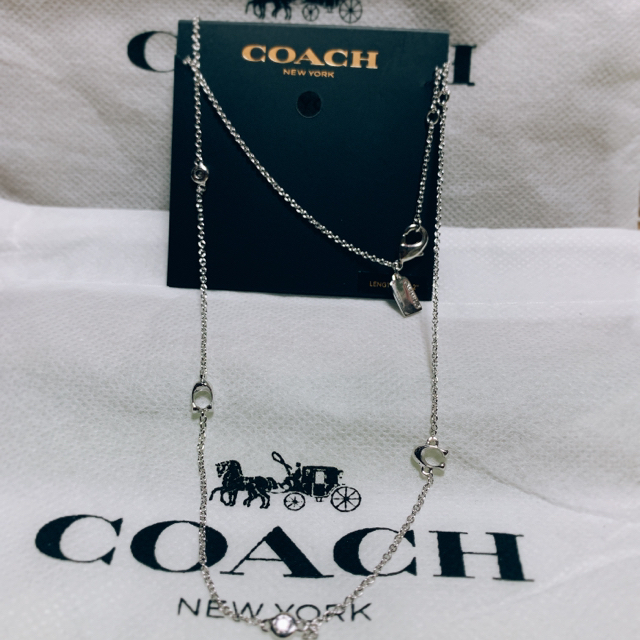 COACH(コーチ)のcoachネックレスセット。 レディースのアクセサリー(ネックレス)の商品写真