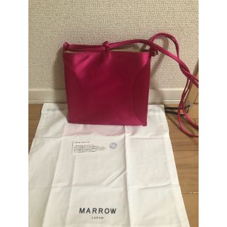 ビューティアンドユースユナイテッドアローズ(BEAUTY&YOUTH UNITED ARROWS)の本日までお値下げ☆美品☆ marrow☆ミニサテンバック(ショルダーバッグ)