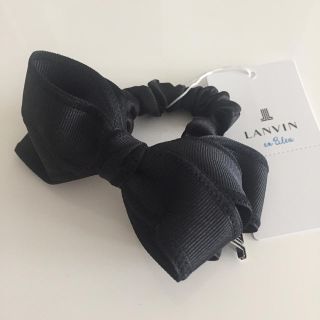 ランバンオンブルー(LANVIN en Bleu)の新品★ランバンオンブルー  チャーム付き ヘアゴム(ヘアゴム/シュシュ)