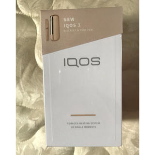 アイコス(IQOS)のiQOS3 ゴールド(タバコグッズ)