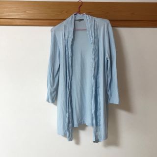 ローラアシュレイ(LAURA ASHLEY)のロングカーディガン 春夏 ローラアシュレイ(カーディガン)