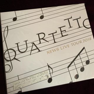 ニュース(NEWS)のNEWS QUARTETTO Blu-ray 初回盤(アイドルグッズ)