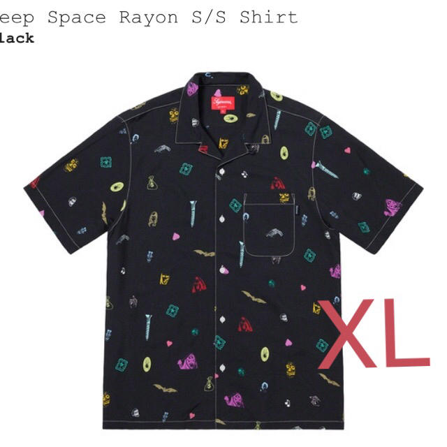 XL Deep Space Rayon S/S Shirt