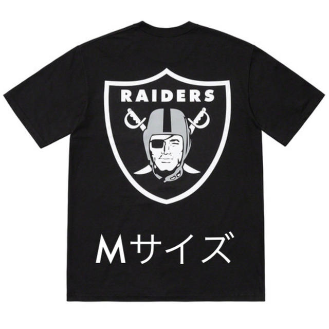 supreme raiders M 黒 最安 - Tシャツ/カットソー(半袖/袖なし)
