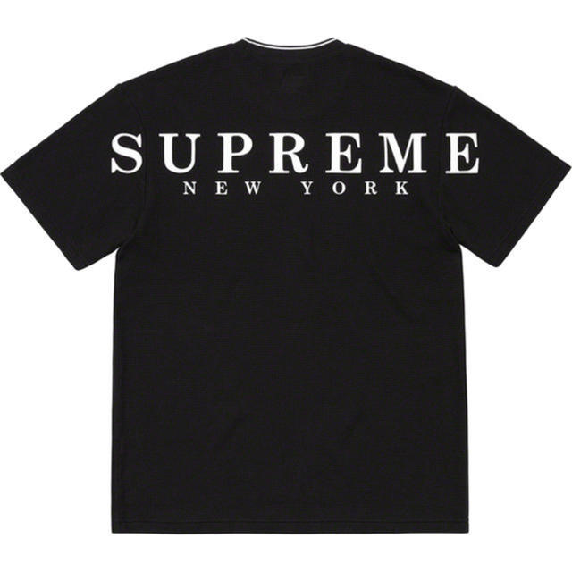 Lサイズ 送料込み Supreme Stripe Rib Waffle Top