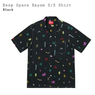 シュプリーム(Supreme)の【L】supreme Deep Space Rayon S/S Shirt (シャツ)