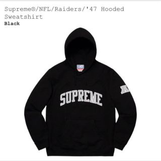 シュプリーム(Supreme)のSupreme Raiders Hooded Sweatshirt 国内正規品(パーカー)