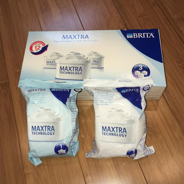 Britax(ブリタックス)のBRITA/ブリタ maxtra/マクストラ カートリッジ 5個 インテリア/住まい/日用品のキッチン/食器(浄水機)の商品写真