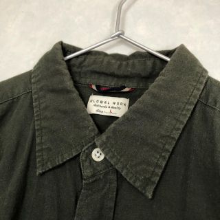 グローバルワーク(GLOBAL WORK)のGLOBAL WORK シャツ Lサイズ(シャツ)