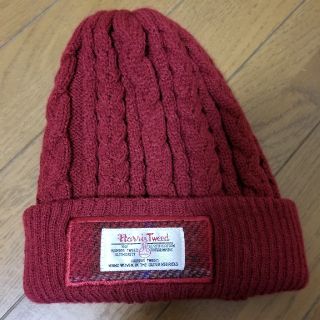 ハリスツイード(Harris Tweed)の【値下げ】ハリスツイード ニット帽(帽子)