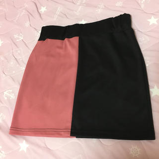 グレイル(GRL)のGRL♡2トーンタイトスカート(ミニスカート)