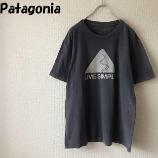 パタゴニア(patagonia)の【人気】パタゴニア LIVE SIMPLY プリントTシャツ サイズS(Tシャツ/カットソー(半袖/袖なし))