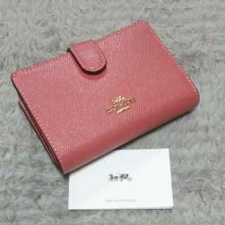コーチ(COACH)の【新品】コーチ COACH 二つ折り財布  F11484(財布)