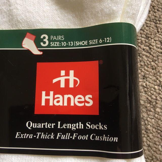 Hanes(ヘインズ)のHanes   新品ソックス２足セット メンズのレッグウェア(ソックス)の商品写真
