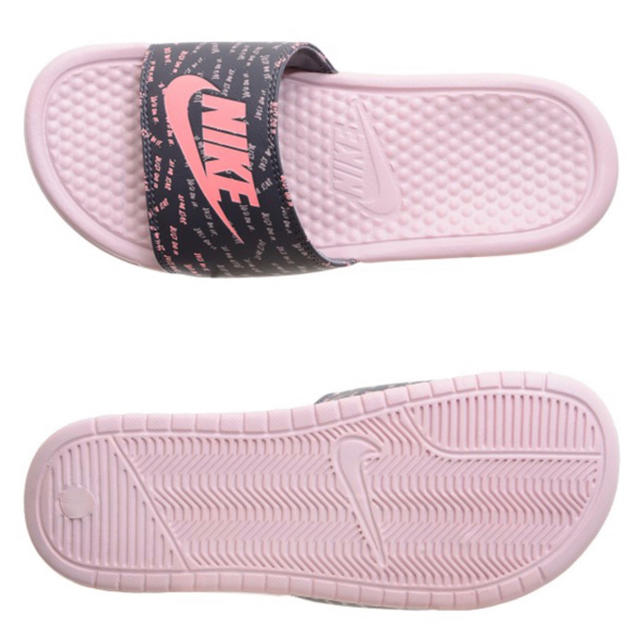 NIKE(ナイキ)のNIKE ナイキ WMNS BENASSI JDI PRINT ピンク 25cm レディースの靴/シューズ(サンダル)の商品写真