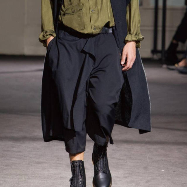 Yohji Yamamoto - yohji yamamoto 17ss ラップパンツ コットンの通販 ...