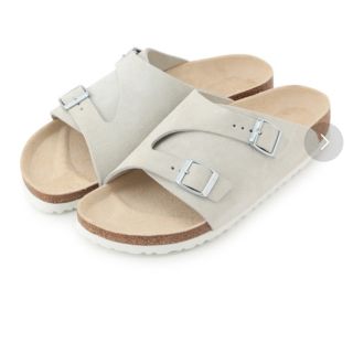 ビルケンシュトック(BIRKENSTOCK)のビルケンシュトック チューリッヒ ホワイト(サンダル)