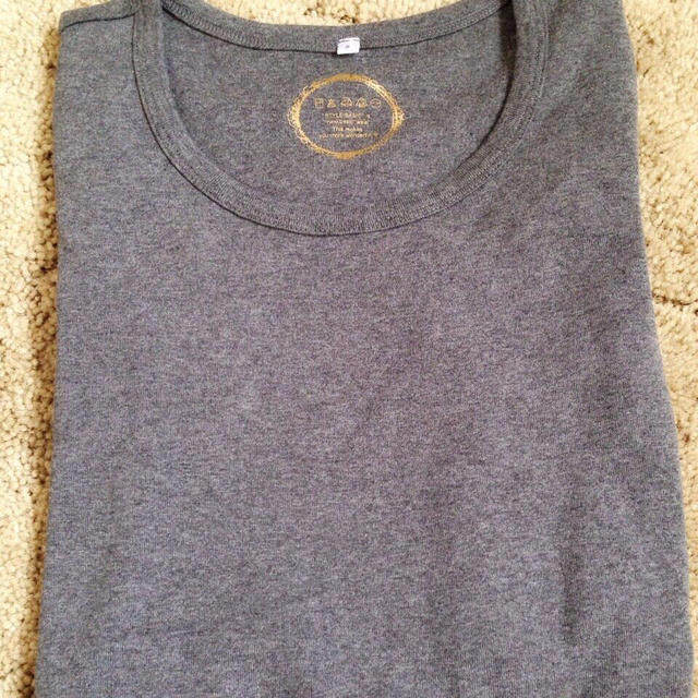 ラウンドネック 半袖Tシャツ  レディースのトップス(Tシャツ(半袖/袖なし))の商品写真