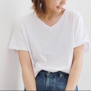 アングリッド(Ungrid)のベーシックVネックtee(Tシャツ(半袖/袖なし))