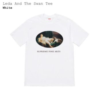 シュプリーム(Supreme)のsupreme  leda and swan tee T-shirt(Tシャツ/カットソー(半袖/袖なし))