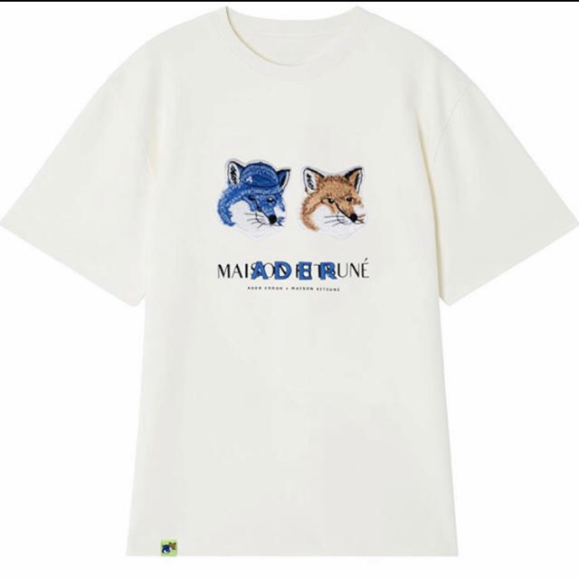 Ader Error Maison Kitsune コラボTシャツ