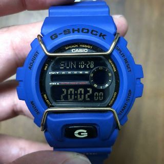 ジーショック(G-SHOCK)のたらちゃん様専用 GLS-6900-2JFジーショックブルー青　美品　限定商品？(腕時計(デジタル))