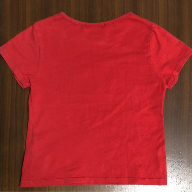 BURBERRY(バーバリー)のバーバリー Tシャツ 赤ハート 110cm キッズ/ベビー/マタニティのキッズ服女の子用(90cm~)(Tシャツ/カットソー)の商品写真