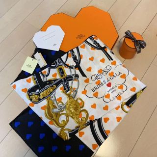 エルメス(Hermes)の【新品🐴エルメス 限定のカレ🍊❤️】(バンダナ/スカーフ)