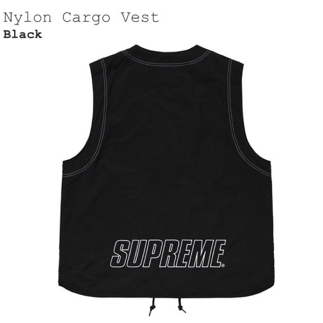 Supreme(シュプリーム)のSupreme Nylon Cargo Vest ベスト メンズのトップス(ベスト)の商品写真