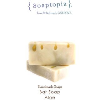 ソープトピア アロエ Handmade Soaps Bar Soap Aloe(ボディソープ/石鹸)