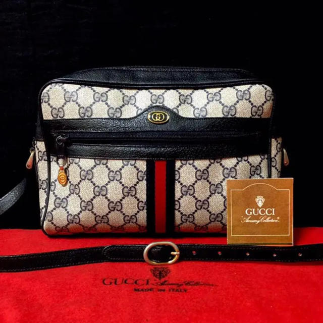 クリスマス特集2022 オールドグッチ グッチ 美品 ☆ - Gucci ネイビー