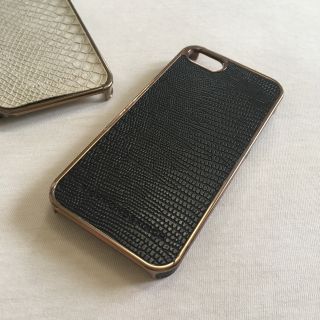 レベッカミンコフ(Rebecca Minkoff)のRICHMOND&FINCH iPhone5 se❤︎クロコ型押し スマホケース(iPhoneケース)