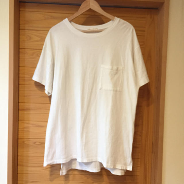 NICE CLAUP(ナイスクラップ)のNICE CLAUP ロングTシャツ レディースのトップス(Tシャツ(半袖/袖なし))の商品写真