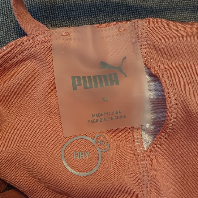 PUMA(プーマ)のPUMA ブラトップ XL ピンク オレンジ スポーツ/アウトドアのトレーニング/エクササイズ(トレーニング用品)の商品写真